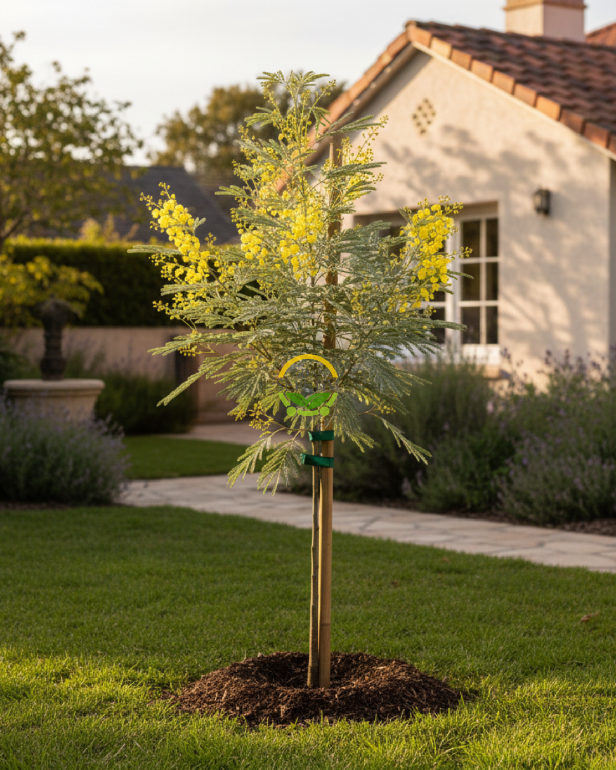 2 Yaş Mimoza Ağacı Fidanı - Gümüşi akasya (Acacia dealbata)