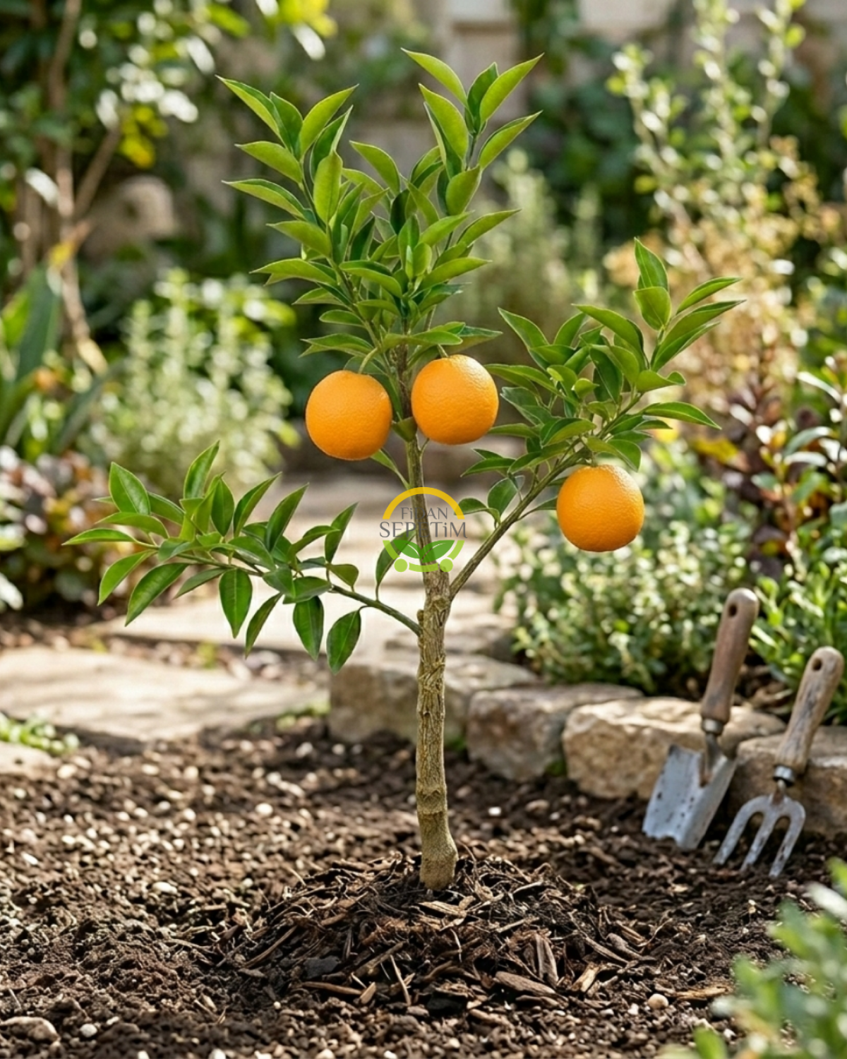 3 Yaş Aşılı Washington Portakal Fidanı