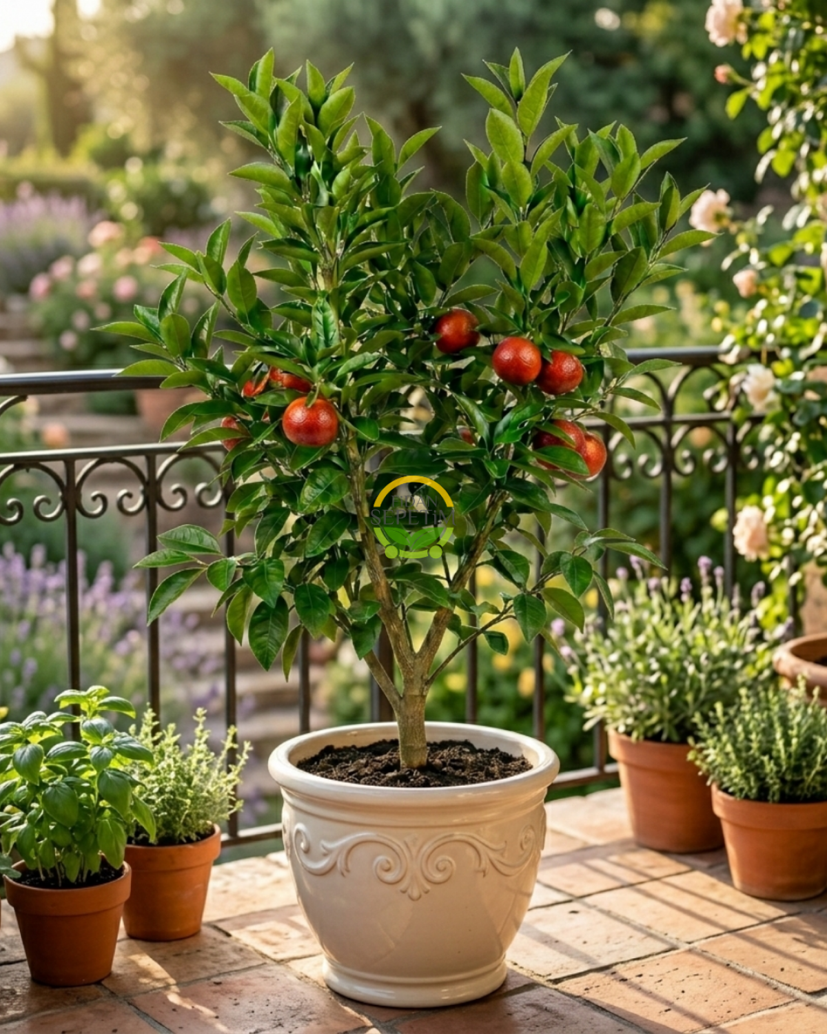 5 Yaş Aşılı Kan Portakalı Fidanı