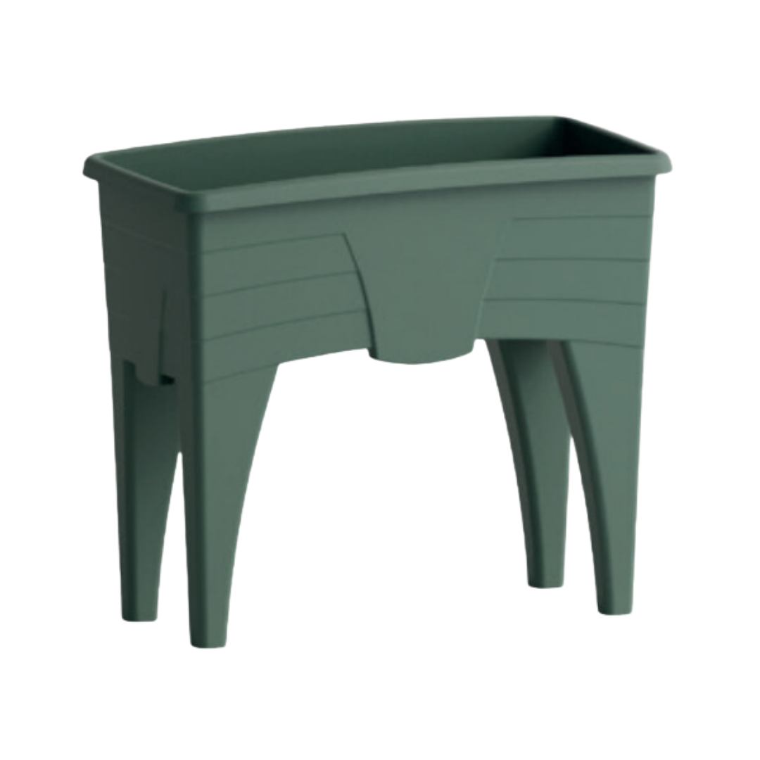 Ayaklı Bahçe Saksı 60 LT - Yeşil Renk Ayaklı Bahçe Saksı 60 LT - Yeşil Renk