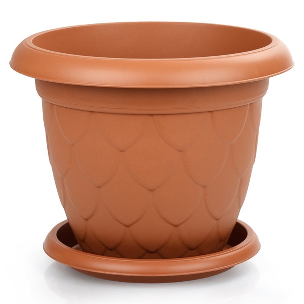 Damla Saksı 17 Litre - Kiremit Renk Damla Saksı 17 Litre - Kiremit Renk