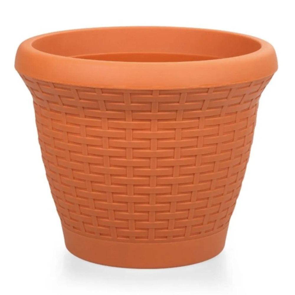 Hasır Saksı 25 LT - Kiremit Renk Hasır Saksı 25 LT - Kiremit Renk