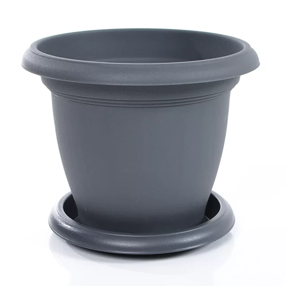 Villa Saksı 14 LT - Antrasit Renk Villa Saksı 14 LT - Antrasit Renk