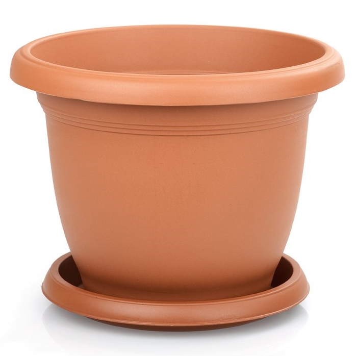 Villa Saksı 54 LT - Kiremit Renk Villa Saksı 54 LT - Kiremit Renk