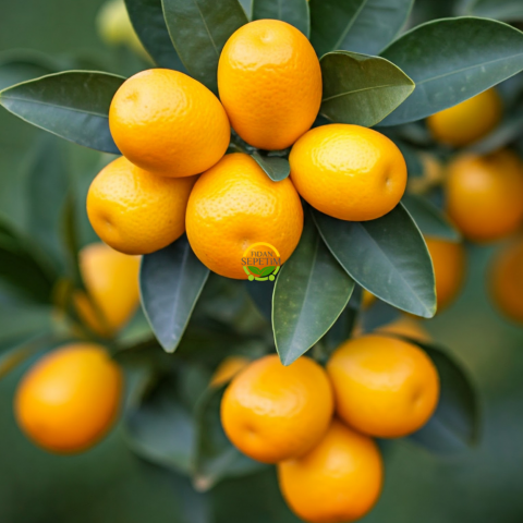 3 Yaş Kumkuat(Kamkat) Fidanı 'Dekoratif Saksılı'