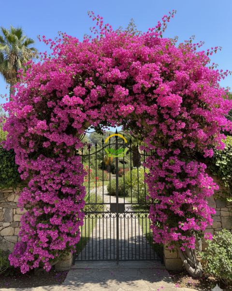 4 Yaş Ada Begonvili Fidanı