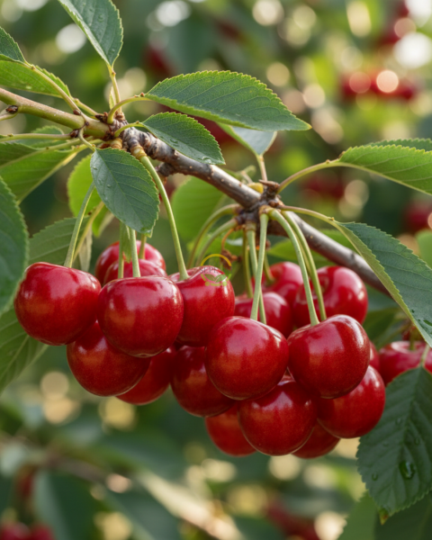 4 Yaş Aşılı Napolyon Kiraz Fidanı 'Rootball'