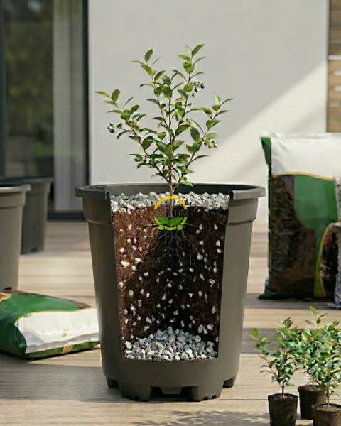 5 Bitkilik Yaban Mersini Yetiştirme Kiti