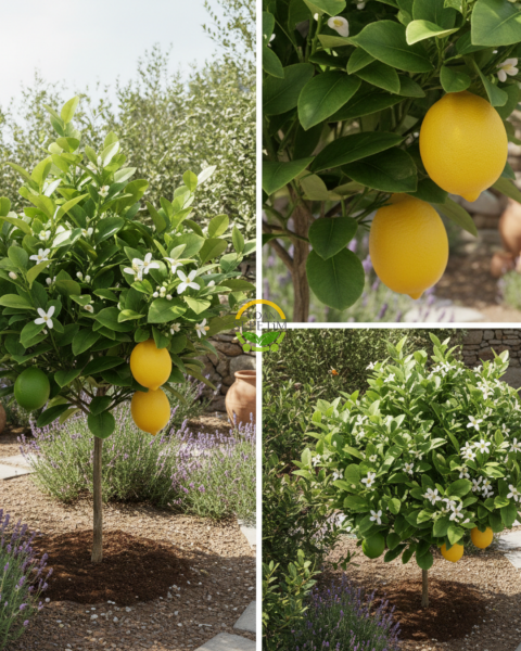 5 Yaş Aşılı 7 Veren(Yediveren) Mayer Limon Fidanı