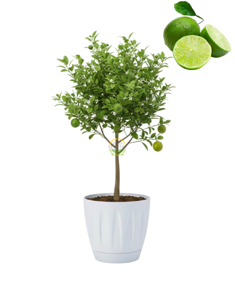 5 Yaş Tahiti Lime Fidanı 'Dekoratif Saksılı'