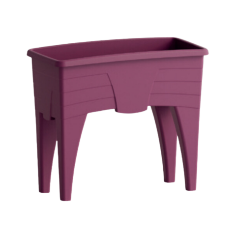 Ayaklı Bahçe Saksı 60 LT - Vişne Renk Ayaklı Bahçe Saksı 60 LT - Vişne Renk