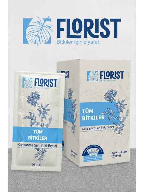 Florist Tüm Bitkiler Genel Kullanım Bitki Besini