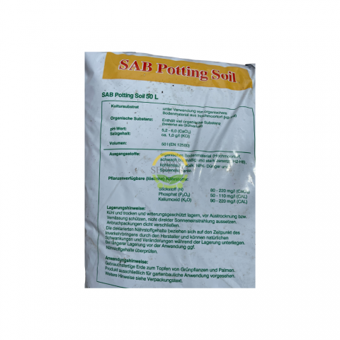 Gartengold Sab Saksı Torfu 50 Litre *ITHAL*