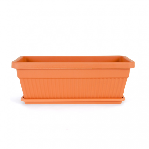 Kemer Bahçe Saksı 42 Litre - Kiremit Renk