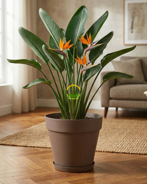 Yalı Saksı Drenajlı 23 LT - Mocha Renk