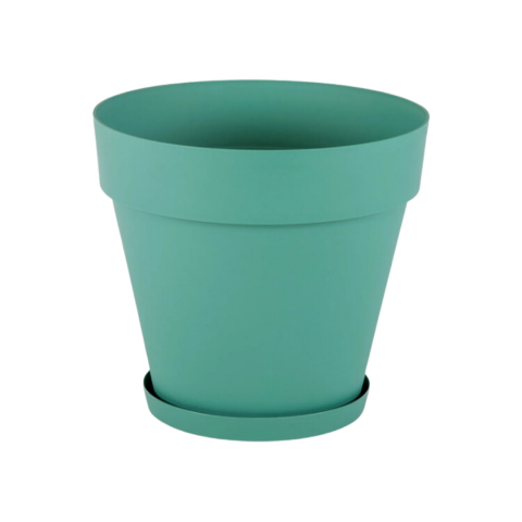 Yalı Saksı Drenajlı 46 LT - Yeşil Renk