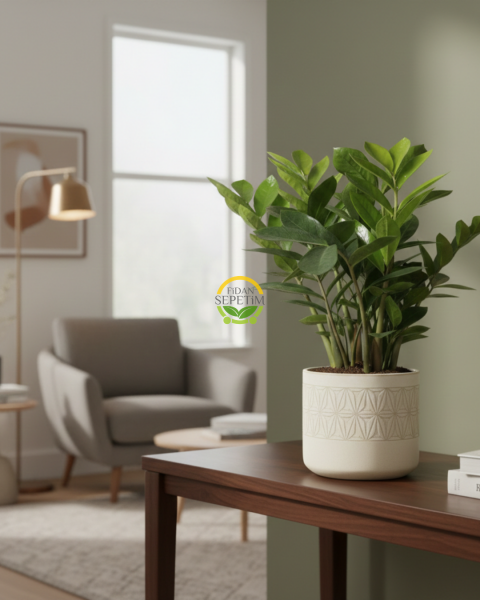 Zamioculcas Zamifolia Zamia Çiçeği 30-40cm